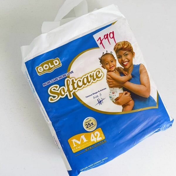 Couches jetables en culotte et à pression - 42 pièces