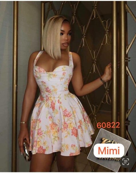 Robe florale élégante