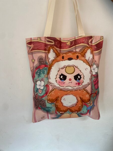 Sac en toile imprimé mignon