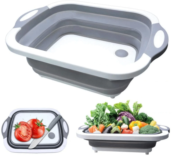 Panier de cuisine pliable 2 en 1