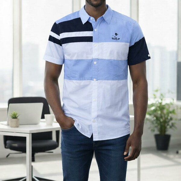 Chemise rayée homme élégante