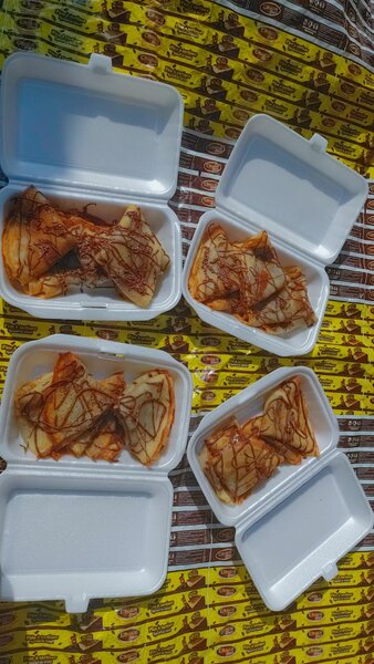 Crêpes gourmandes au chocolat