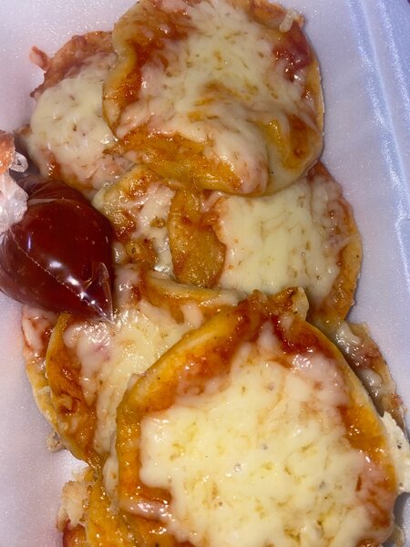 Mini Pizzas au Fromage et Jambon