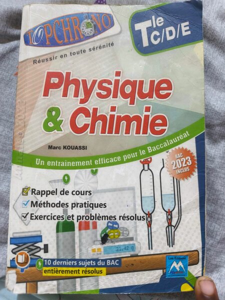Manuel Physique & Chimie Bac