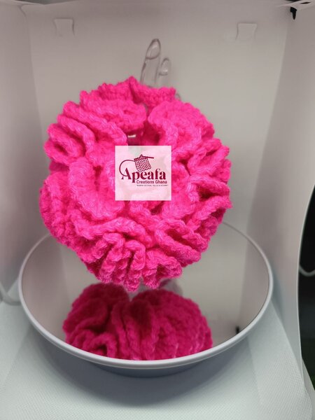 Handmade Crochet Scrunchie