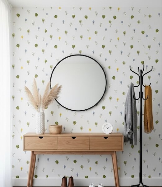 Papier Peint Motif Floral