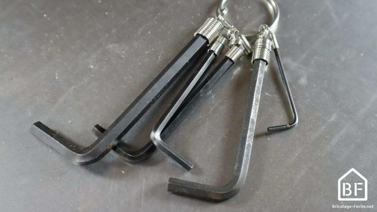 Jeu de clés Allen multifonction