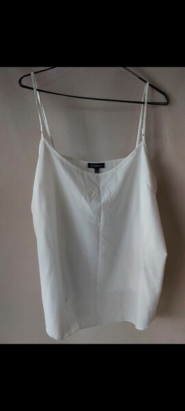 White Sleeveless Blouse
