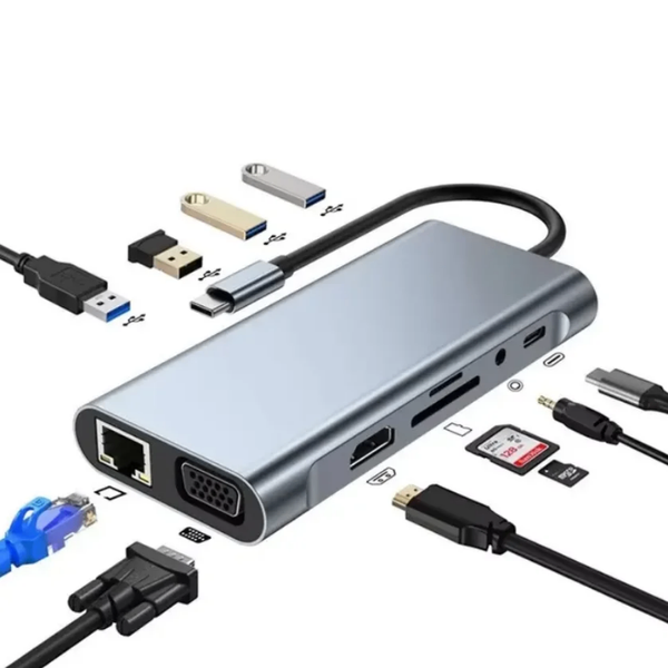 Adaptateur USB-C 11 en 1