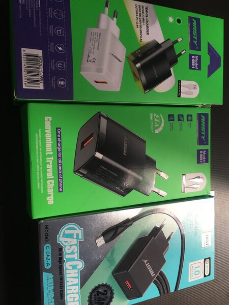 Fast chargers and cables