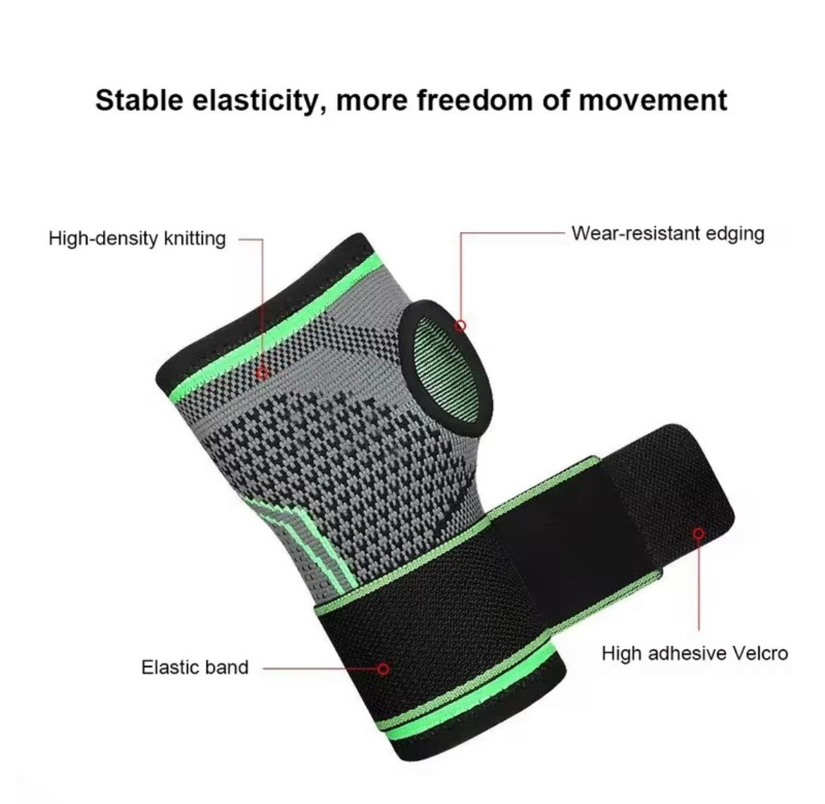 Gant de soutien poignet réglable