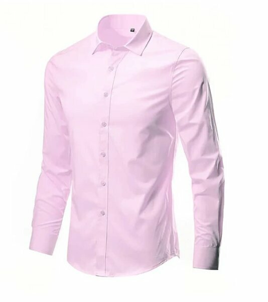Chemise habillée rose homme