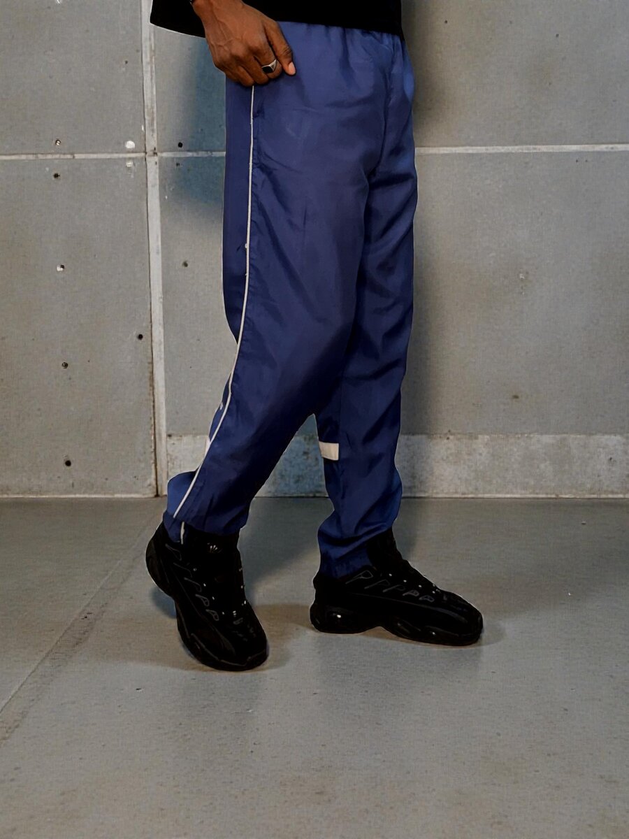 Pantalon décontracté homme bleu