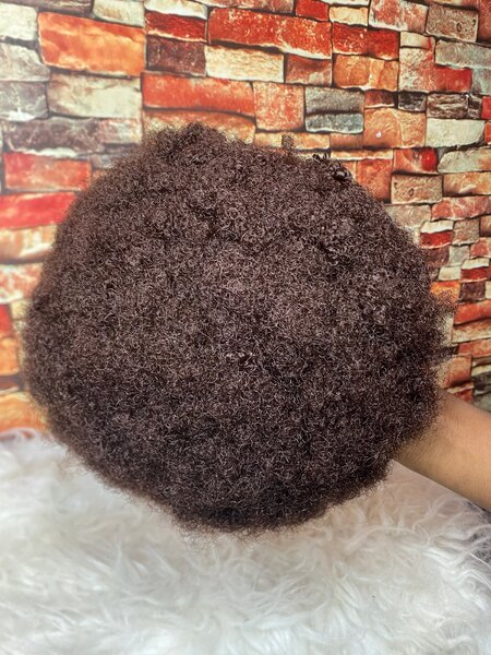 Postiche afro bouffant
