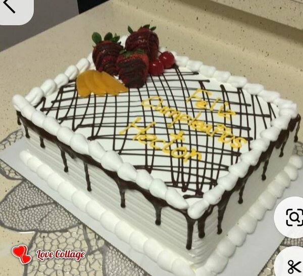 Gâteau d'anniversaire décoratif