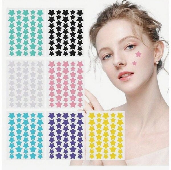 Stickers étoiles colorées