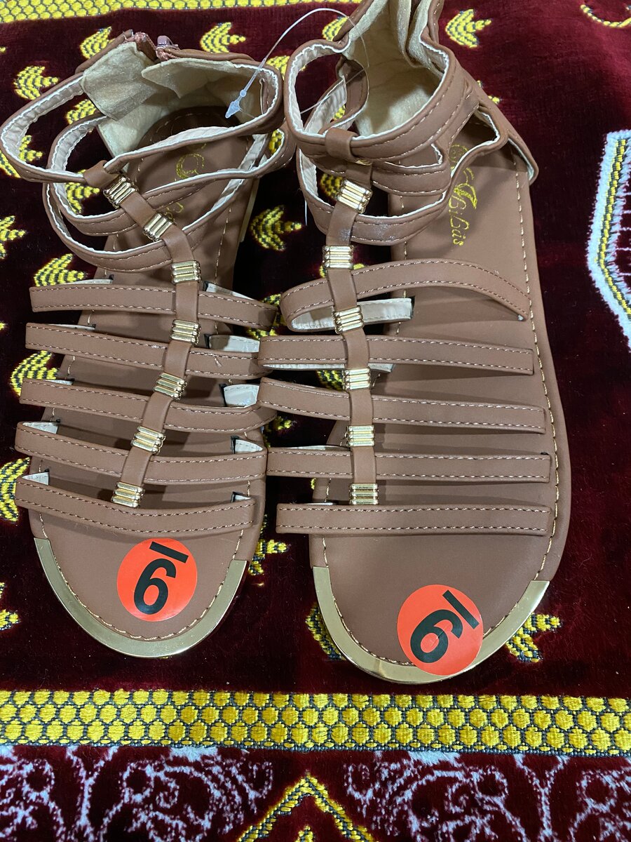 Sandales Gladiator Femme Été