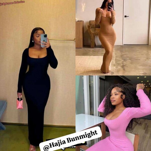 Longue robe de jeune fille