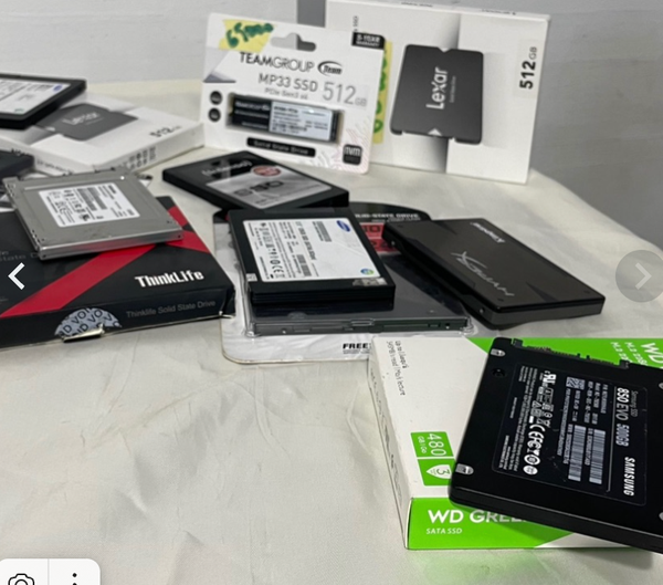 Disque Dur Ssd M1, M2 & Sata 1to