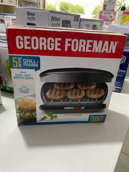 George Forman grill panini