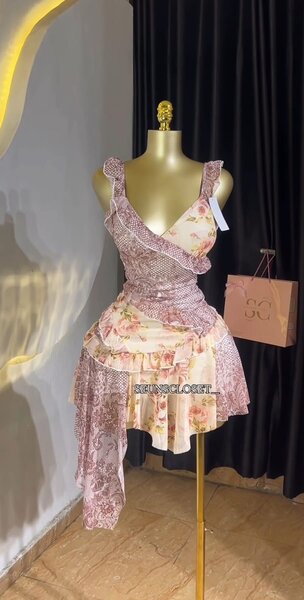 Robe florale élégante