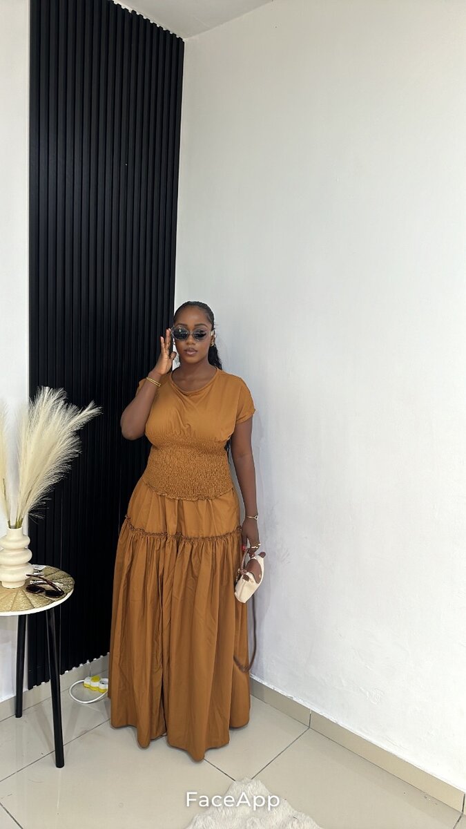 Robe Maxi Élégante Femme