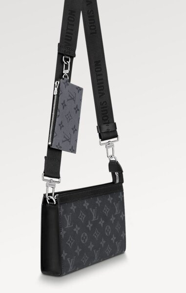 Sac bandoulière Louis Vuitton noir