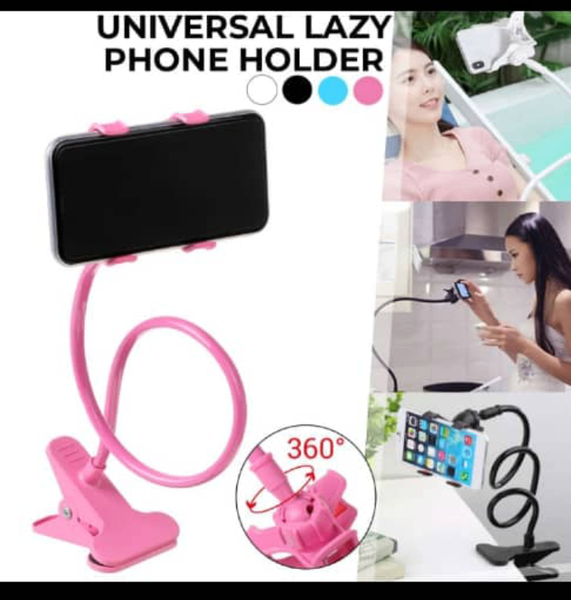 Flexible phone holder