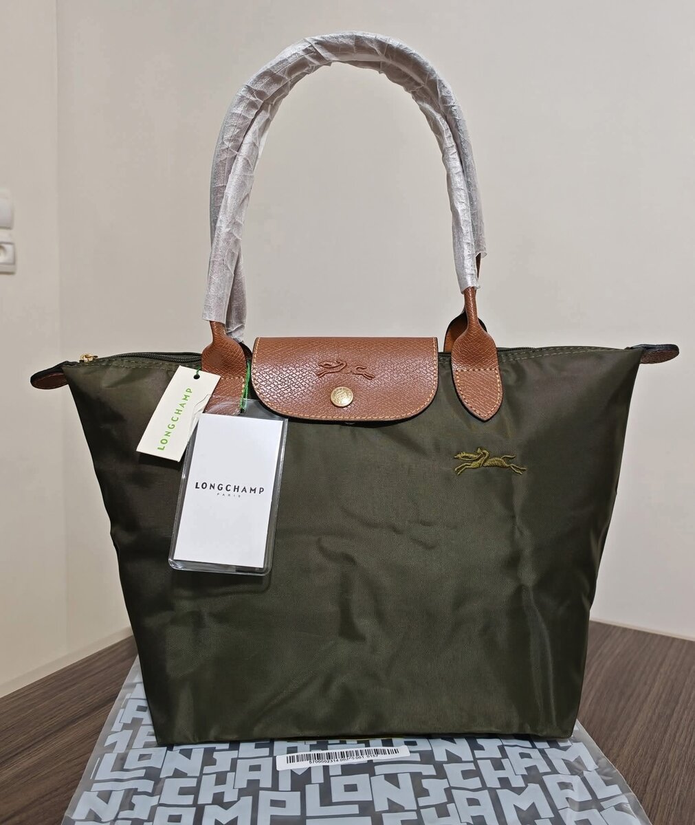 Sac cabas Longchamp Le Pliage Cuir