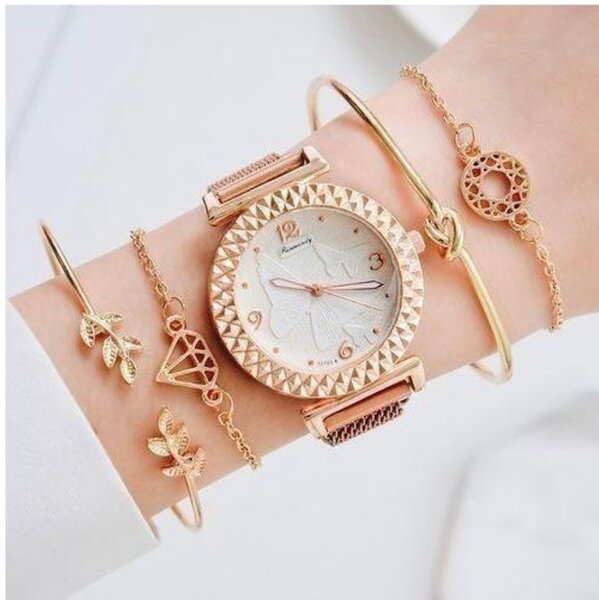 Ensemble Montre et Bijoux pour Femme