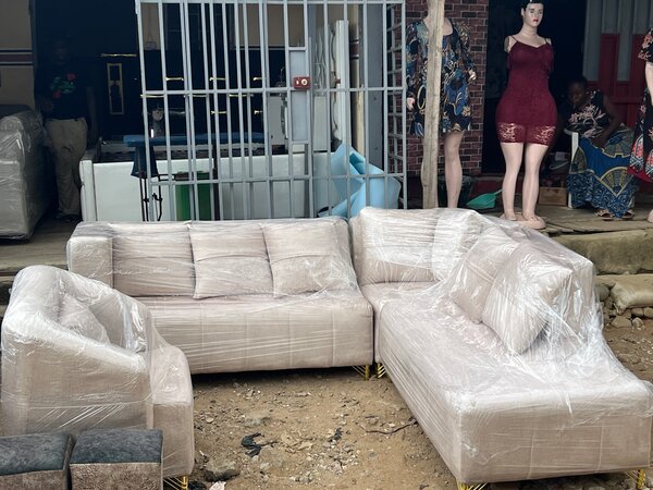 Canapé d'angle moderne