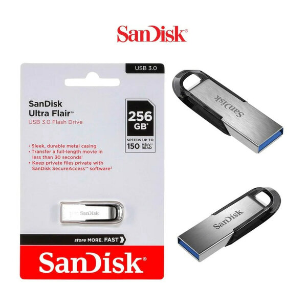 SanDisk Ultra Flair™ USB 3.0 256Gb