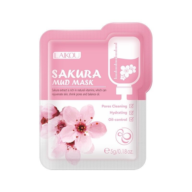 Sakura mud mask