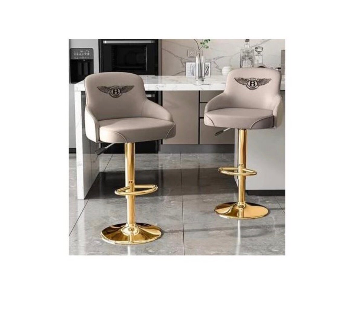 Tabouret de Bar Luxe en Cuir