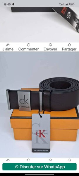 Ceinture authentique