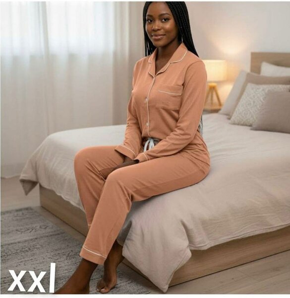 Pyjama femme en coton doux