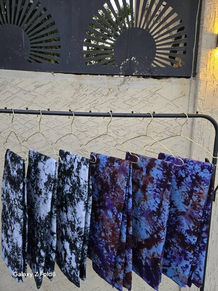 Batik (tie and die material )