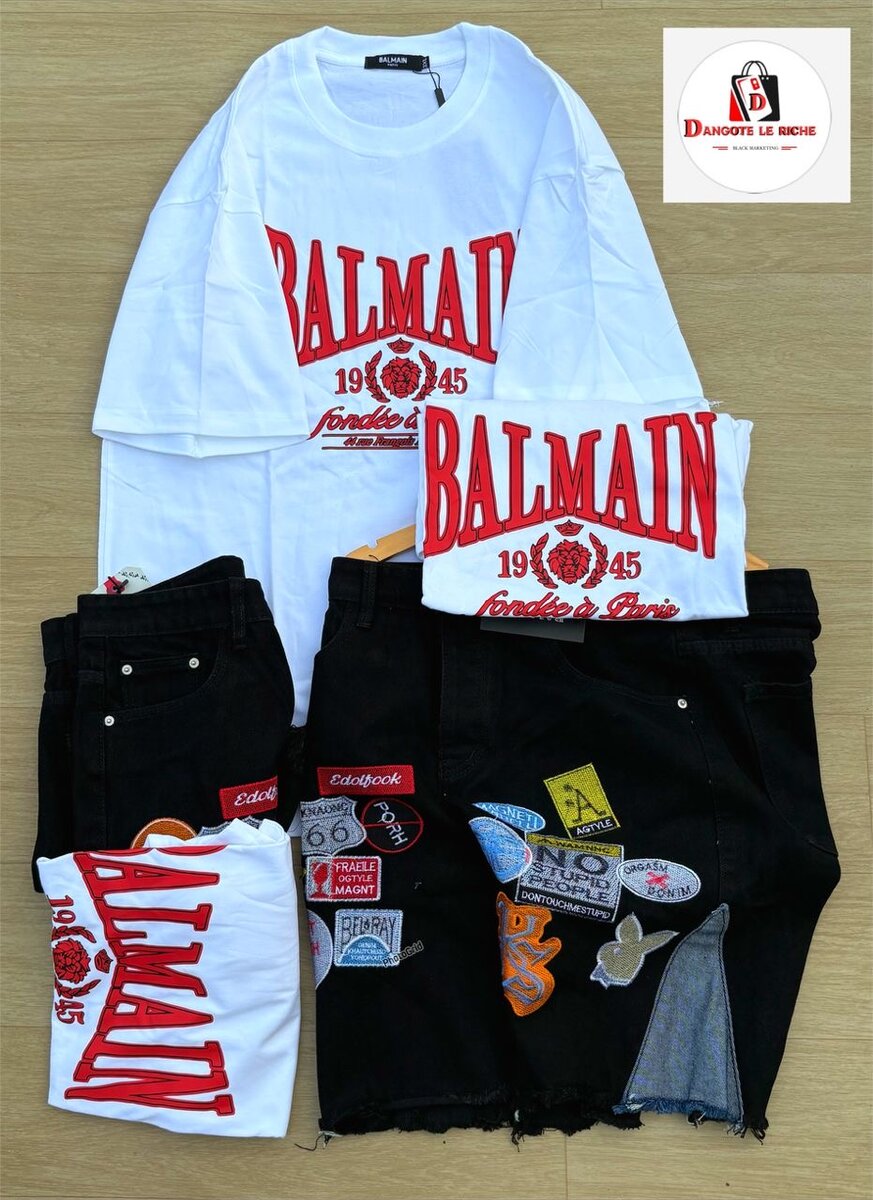 Ensemble T-shirts et Shorts Tendance