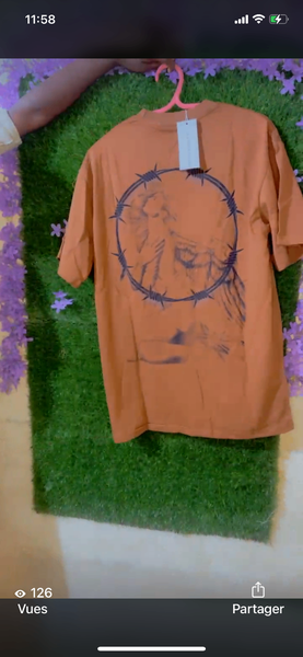 T-shirt imprimé artistique