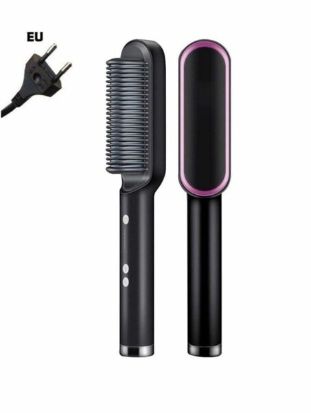 Lisseur Cheveux Brosse Chauffante