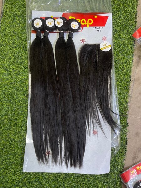 Extensions cheveux naturels 18"