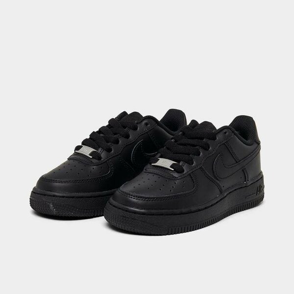 Air force 1 en cuir noir