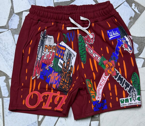 Shorts graphiques colorés