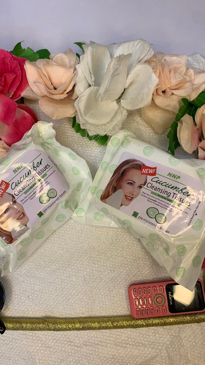 Lingettes Nettoyantes Concombre Fraîches