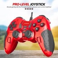 Branded LANJUE L3000 Game Joystick Wired Game Controller Gaming Joypad Joy Stick USB Gamepad For Win7/8/10 XP For PC Laptop Vibration