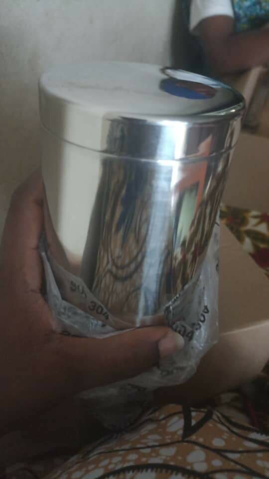 Tasses en acier inoxydable