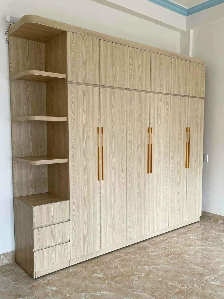 Armoire dressing moderne grand rangement