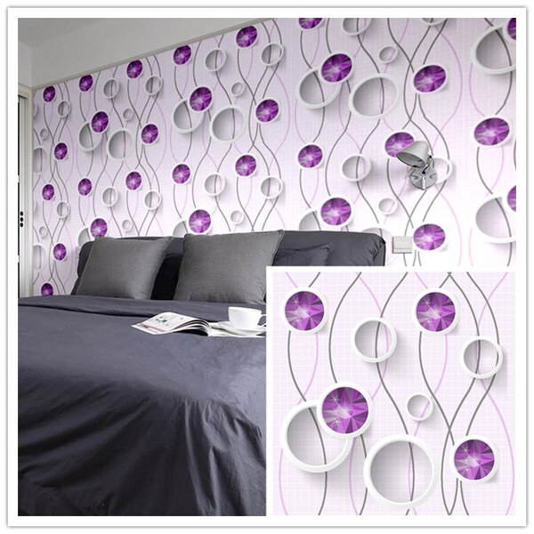 Papier peint 3D violet