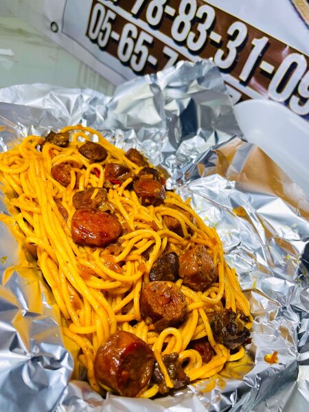 Spaghettis saucisses