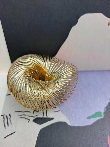 Bracelet extensible doré